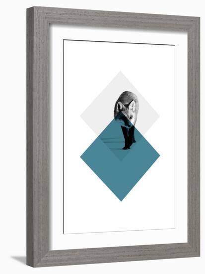 Geo Fox-Sisa Jasper-Framed Art Print