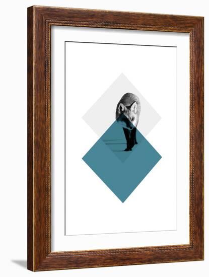 Geo Fox-Sisa Jasper-Framed Art Print