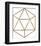 Geo Hexagon Luxe-Otto Gibb-Framed Giclee Print