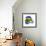 Geo Mono Block III-Sisa Jasper-Framed Art Print displayed on a wall