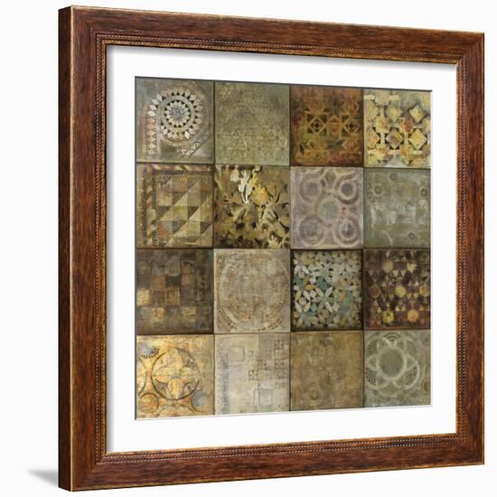 Geo Mosaic-Edwin Douglas-Framed Premium Giclee Print