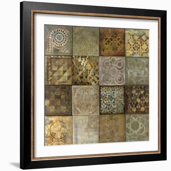 Geo Mosaic-Edwin Douglas-Framed Premium Giclee Print