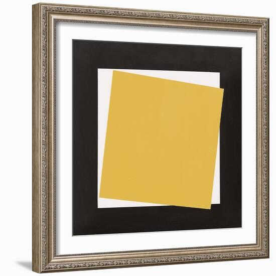 Geo Natural Core Yellow Crosby-Avery Tillmon-Framed Art Print