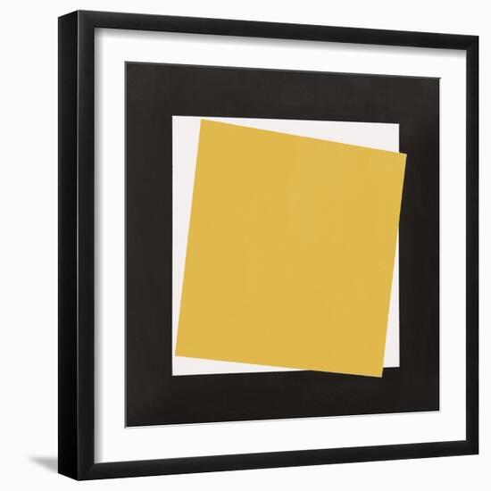 Geo Natural Core Yellow Crosby-Avery Tillmon-Framed Art Print