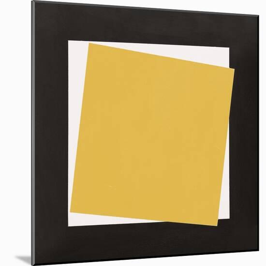 Geo Natural Core Yellow Crosby-Avery Tillmon-Mounted Art Print