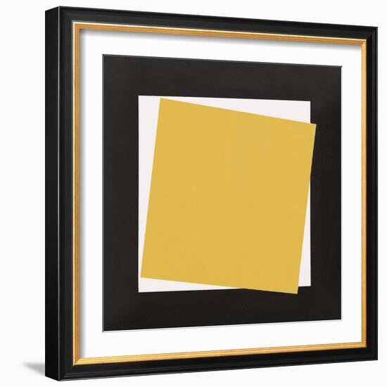 Geo Natural Core Yellow Crosby-Avery Tillmon-Framed Art Print