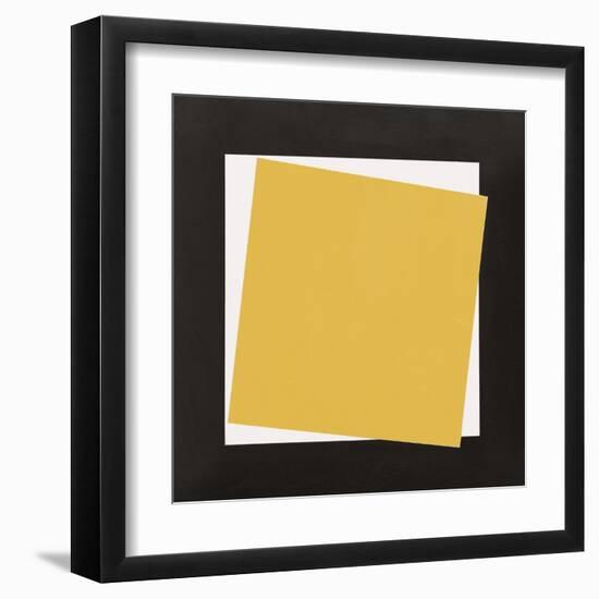 Geo Natural Core Yellow Crosby-Avery Tillmon-Framed Art Print