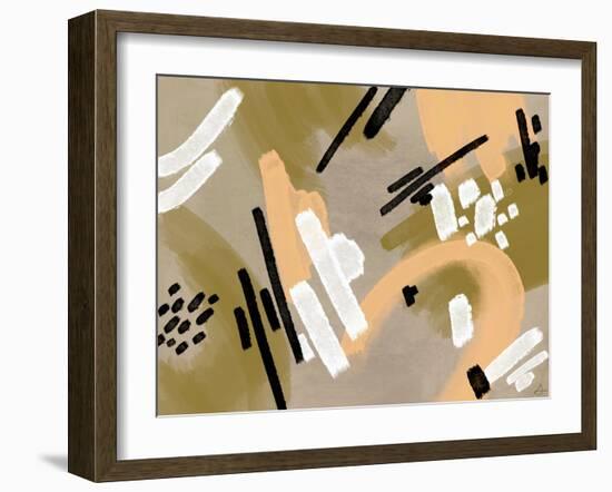 Geo Pattern 1-Stella Chang-Framed Art Print