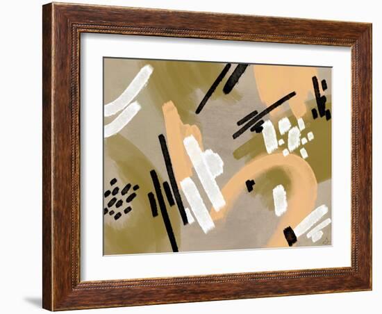 Geo Pattern 1-Stella Chang-Framed Art Print