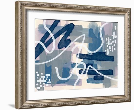 Geo Pattern 2-Stella Chang-Framed Art Print