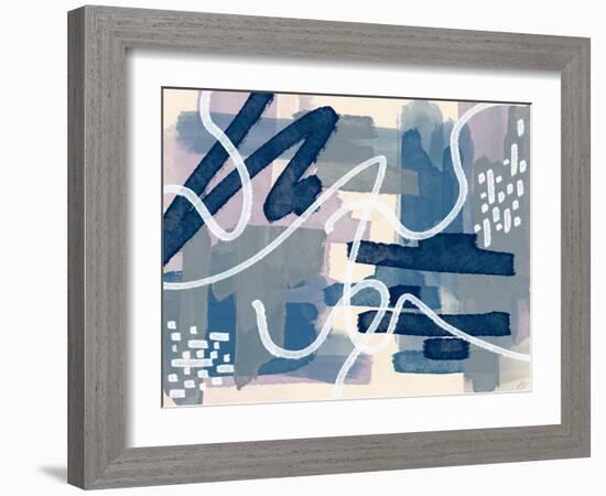 Geo Pattern 2-Stella Chang-Framed Art Print