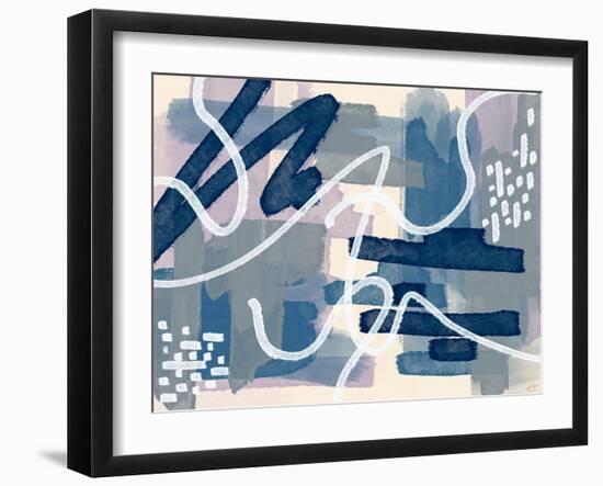 Geo Pattern 2-Stella Chang-Framed Art Print