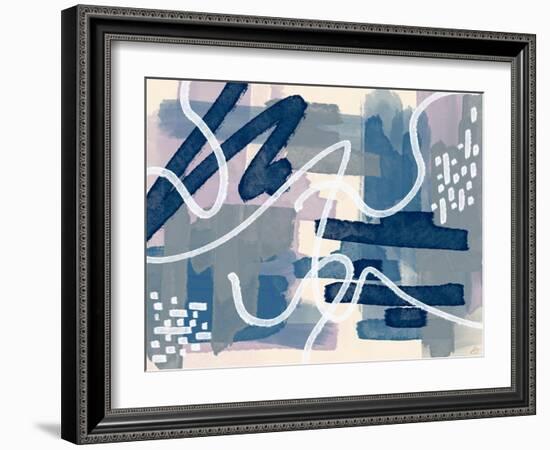 Geo Pattern 2-Stella Chang-Framed Art Print