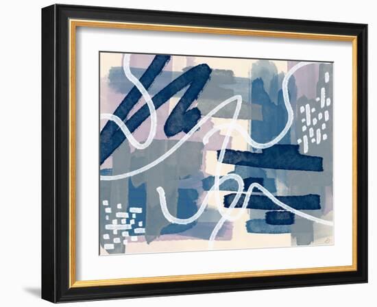 Geo Pattern 2-Stella Chang-Framed Art Print