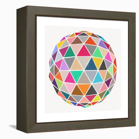 Geodesic-Garima Dhawan-Framed Premier Image Canvas