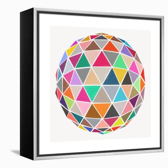 Geodesic-Garima Dhawan-Framed Premier Image Canvas