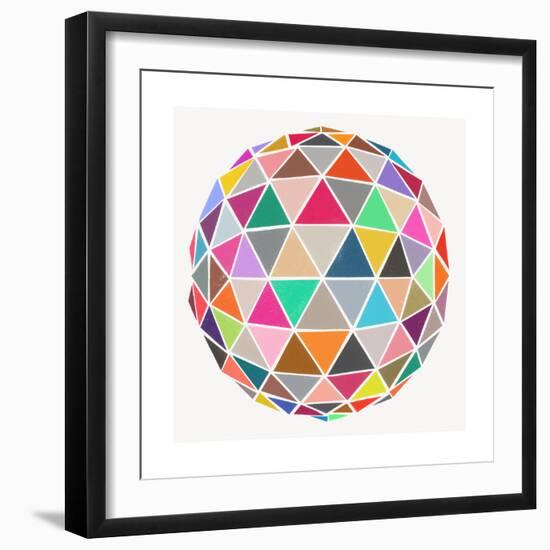 Geodesic-Garima Dhawan-Framed Premium Giclee Print