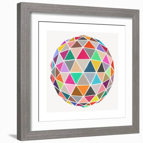 Geodesic-Garima Dhawan-Framed Giclee Print