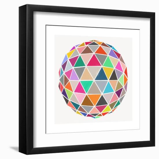 Geodesic-Garima Dhawan-Framed Giclee Print