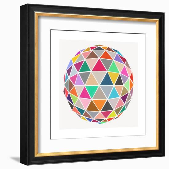 Geodesic-Garima Dhawan-Framed Giclee Print