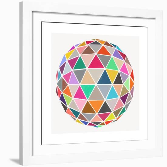 Geodesic-Garima Dhawan-Framed Giclee Print