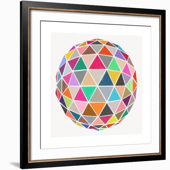 Geodesic-Garima Dhawan-Framed Giclee Print