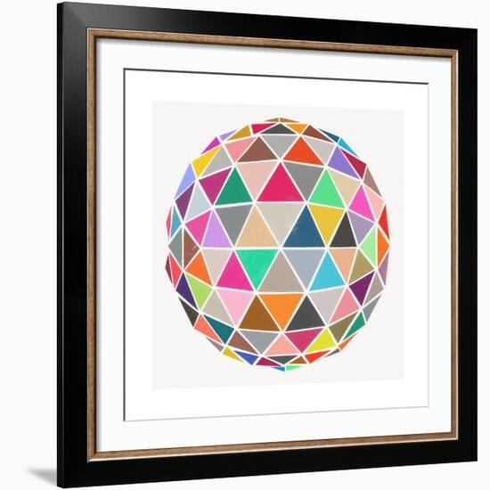 Geodesic-Garima Dhawan-Framed Giclee Print