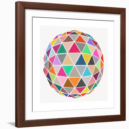 Geodesic-Garima Dhawan-Framed Giclee Print