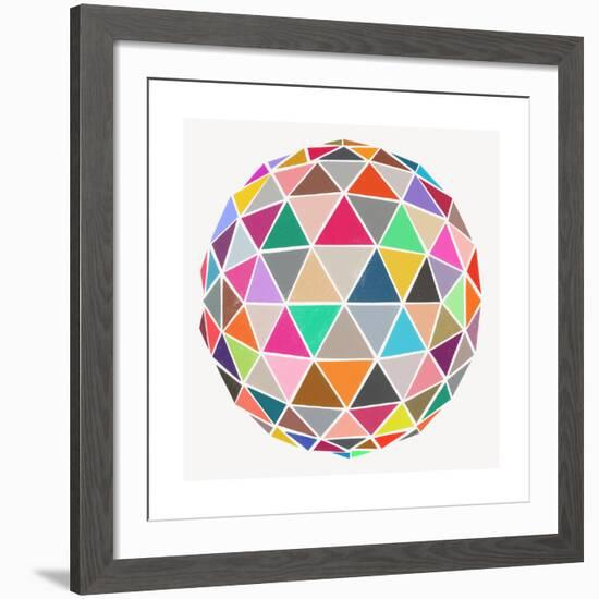 Geodesic-Garima Dhawan-Framed Giclee Print