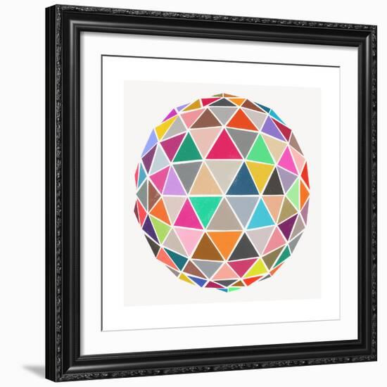 Geodesic-Garima Dhawan-Framed Giclee Print