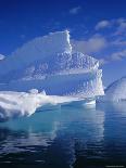 Iceberg with Fluted and Honeycomb Textures, Antarctica, Polar Regions-Geoff Renner-Photographic Print