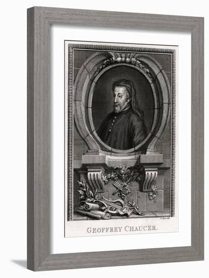 Geoffrey Chaucer, 1774-J Collyer-Framed Giclee Print