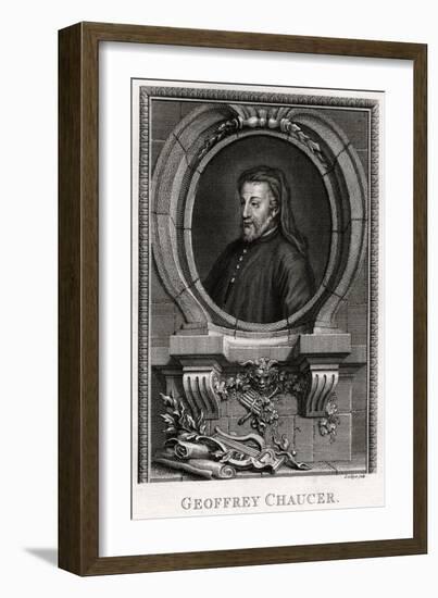 Geoffrey Chaucer, 1774-J Collyer-Framed Giclee Print