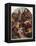 Geoffrey Chaucer at the Court of King Edward III of England-Ford Madox Brown-Framed Premier Image Canvas