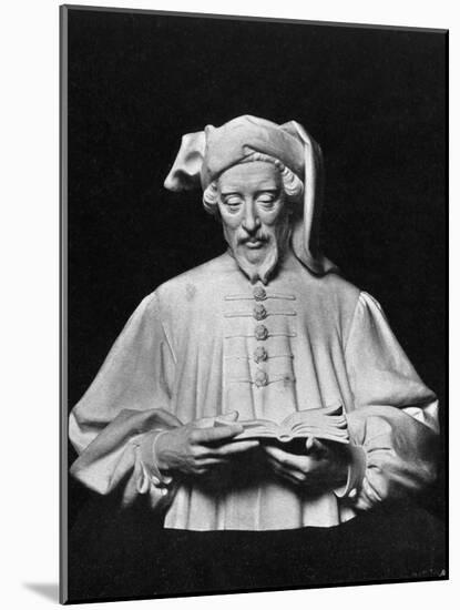 Geoffrey Chaucer, English Author, Poet, Philosopher, Bureaucrat, and Diplomat-George Frampton-Mounted Photographic Print