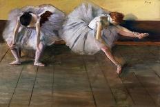 Dancers by Edgar Degas-Geoffrey Clements-Framed Giclee Print