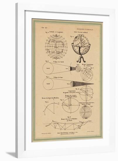 Geographie Universelle-The Vintage Collection-Framed Giclee Print