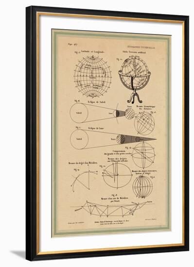 Geographie Universelle-The Vintage Collection-Framed Giclee Print