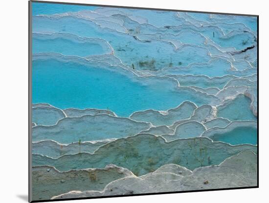 Geological Formations of the Hot Springs, Pammukkale, Turkey-Darrell Gulin-Mounted Photographic Print