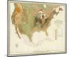 Geological Map of the United States, c.1856-Henry Darwin Rogers-Mounted Art Print