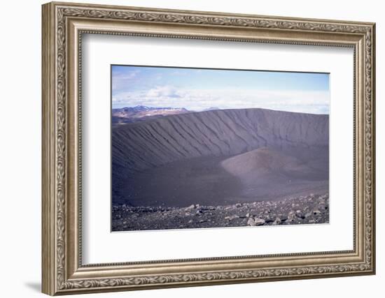 Geologically Recent Volcanic Explosive Crater, Hverfjall, Northeast Area, Iceland, Polar Regions-Geoff Renner-Framed Photographic Print