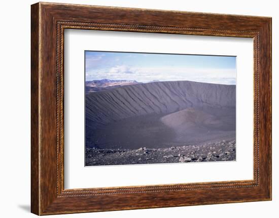 Geologically Recent Volcanic Explosive Crater, Hverfjall, Northeast Area, Iceland, Polar Regions-Geoff Renner-Framed Photographic Print