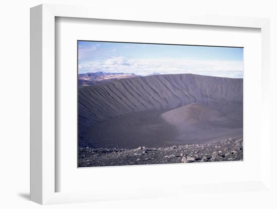 Geologically Recent Volcanic Explosive Crater, Hverfjall, Northeast Area, Iceland, Polar Regions-Geoff Renner-Framed Photographic Print