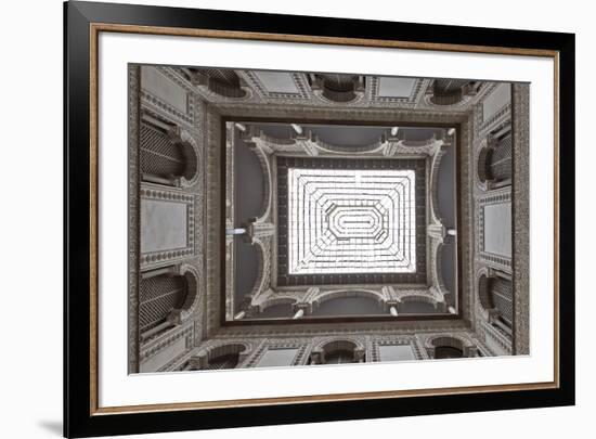 Geometric Above-Mike Toy-Framed Giclee Print