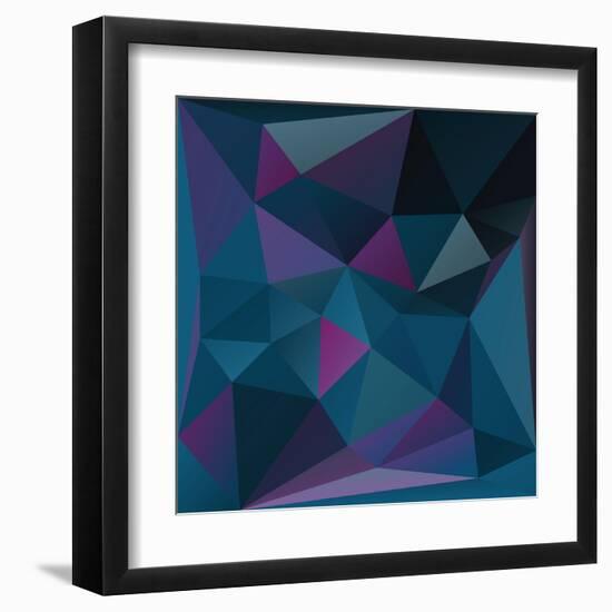 Geometric Abstract Background.-Katyau-Framed Art Print