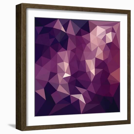 Geometric Abstract Background.-Katyau-Framed Art Print