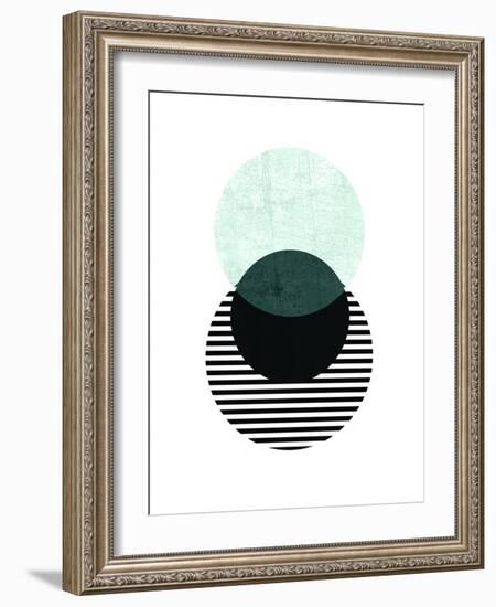Geometric Art 13-Pop Monica-Framed Art Print