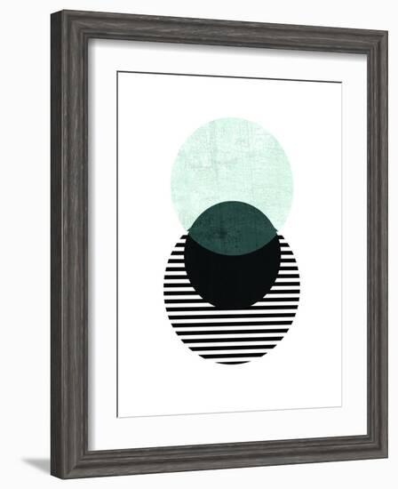 Geometric Art 13-Pop Monica-Framed Art Print