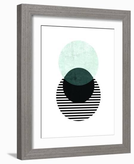 Geometric Art 13-Pop Monica-Framed Art Print