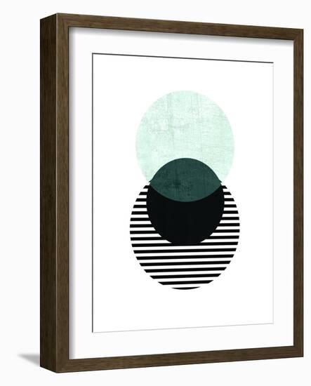 Geometric Art 13-Pop Monica-Framed Art Print